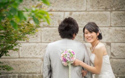 洋装でスタジオ&ガーデン撮影～フォトウェデング～