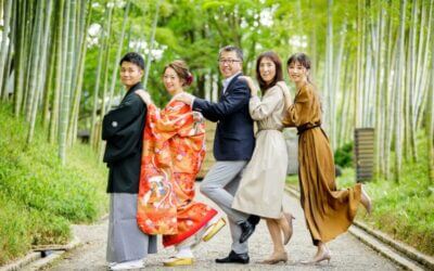 和装も洋装も前撮り撮影～花田苑ロケーション+スタジオ～