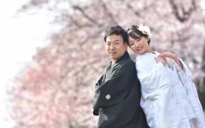 埼玉桜フォト〜満開の木の下で前撮り&フォトウェディング〜