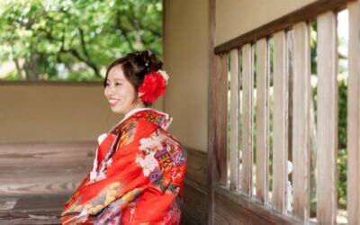 ご家族様も一緒に花田苑ロケーション撮影&スタジオ前撮り撮影