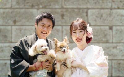 家族やペットと一緒に撮影OK!和装・洋装前撮り撮影