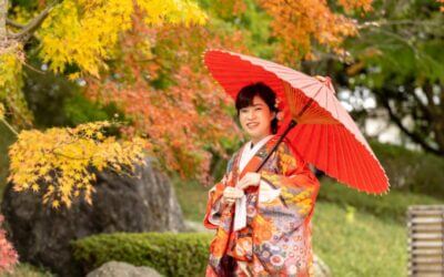 花田苑和装ロケーション撮影〜埼玉前撮り