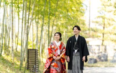 和装ロケーション撮影&洋装スタジオ撮影〜埼玉フォトウェディング