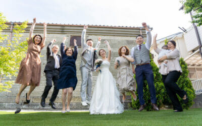 ご親族様もみんな揃ってフォトウェディング!