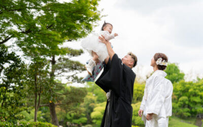 お子様も一緒にフォトウェディング♪