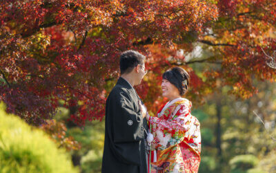 紅葉フォト〜埼玉フォトウェディング