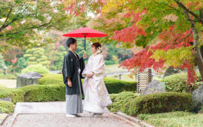 花田苑紅葉フォト・埼玉フォトウェディング