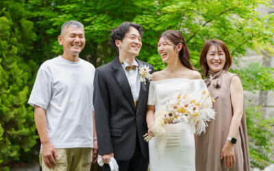 花田苑とスタジオで和装＆洋装前撮り